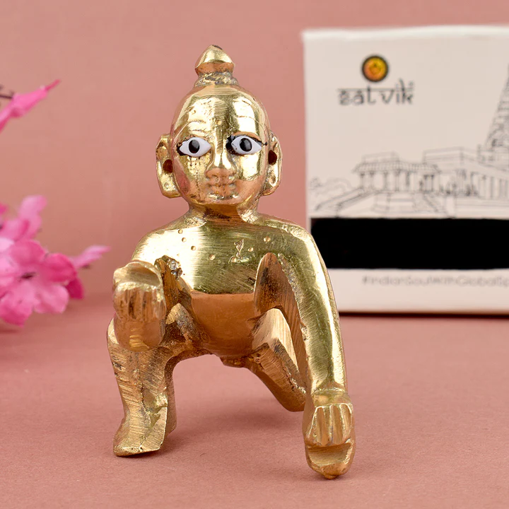 Brass Laddu Gopal
